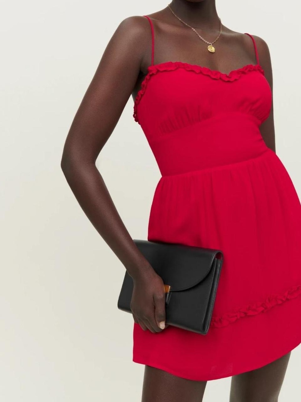 Reformation Marin Dress -  Cherry (NWT)